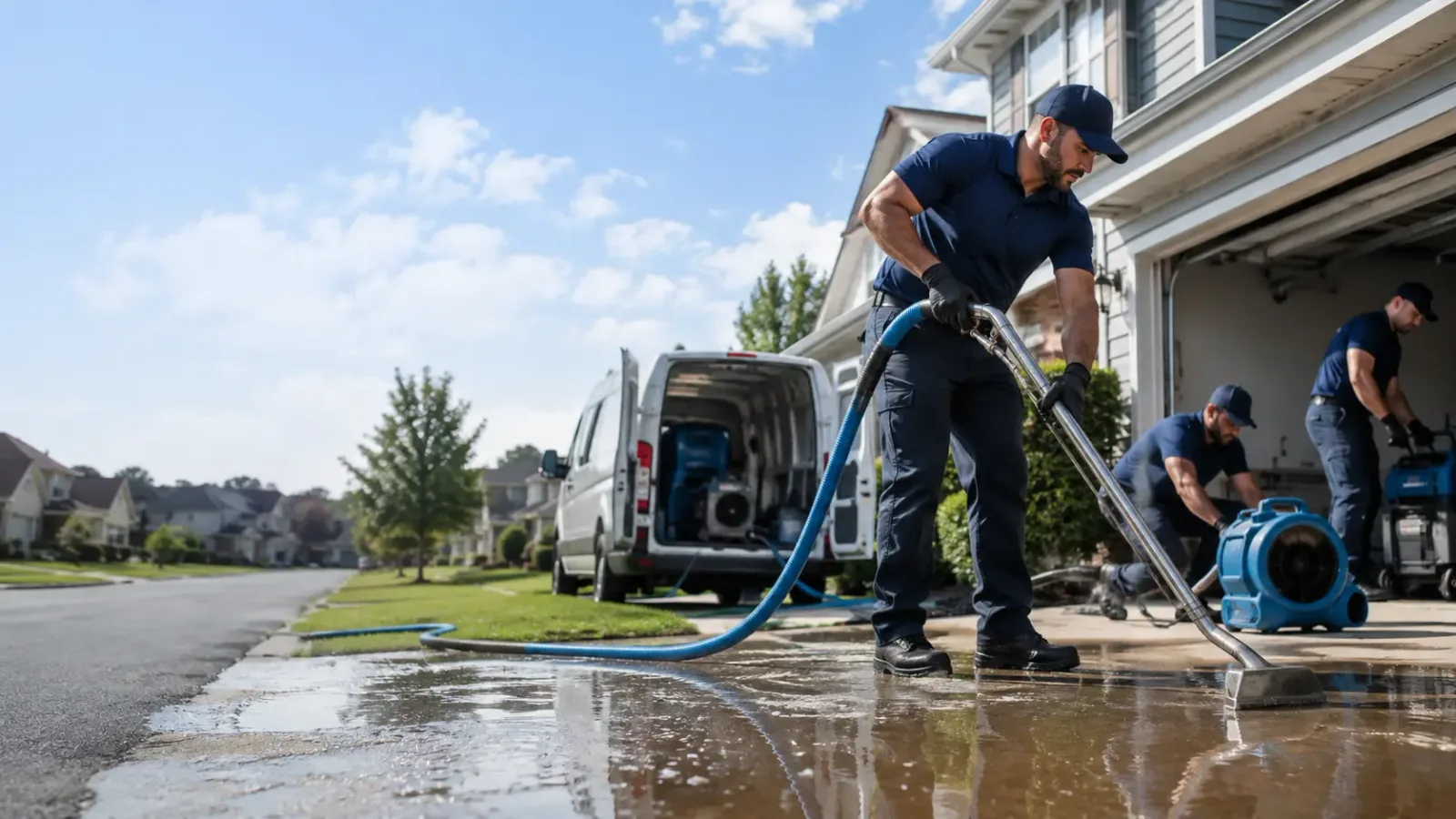 Flood Damage Restoration in Ontario, CA